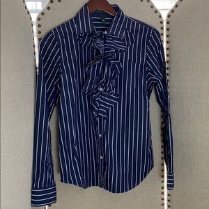 COPY - Ralph by Ralph Lauren ruffle button down
